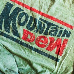 MOUNTAIN DEW CLASSIC T-SHIRT SZ S